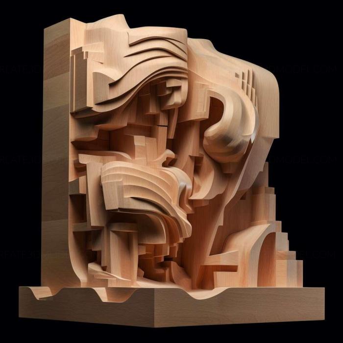 نموذج ثلاثي الأبعاد لآلة CNC 3D Art 